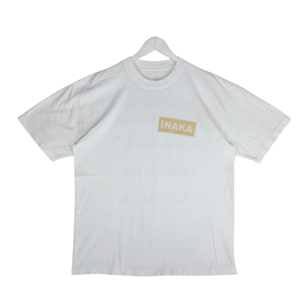 Inaka Power Inaka Mob Graphic T-Shirt Mens Large White Streetwear Gym Tee